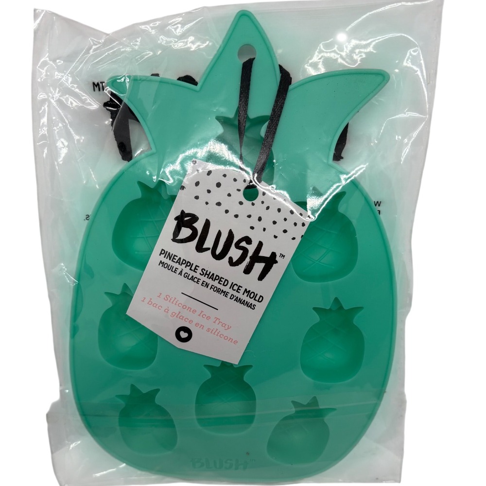 Blush Pineapple‎ Ice Mold Silicone Tray Fun Summer Drink Party New